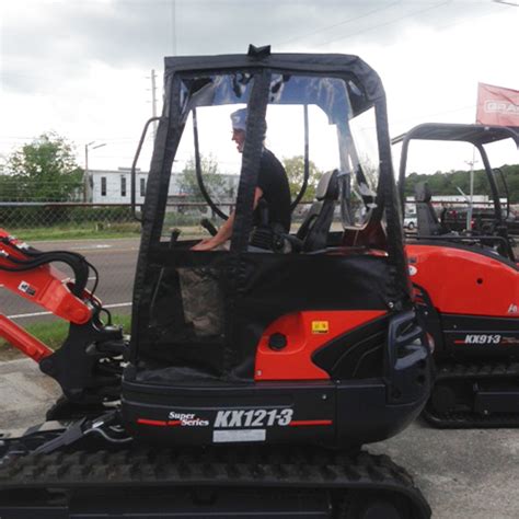 kubota mini excavator cover|cabs for excavators.